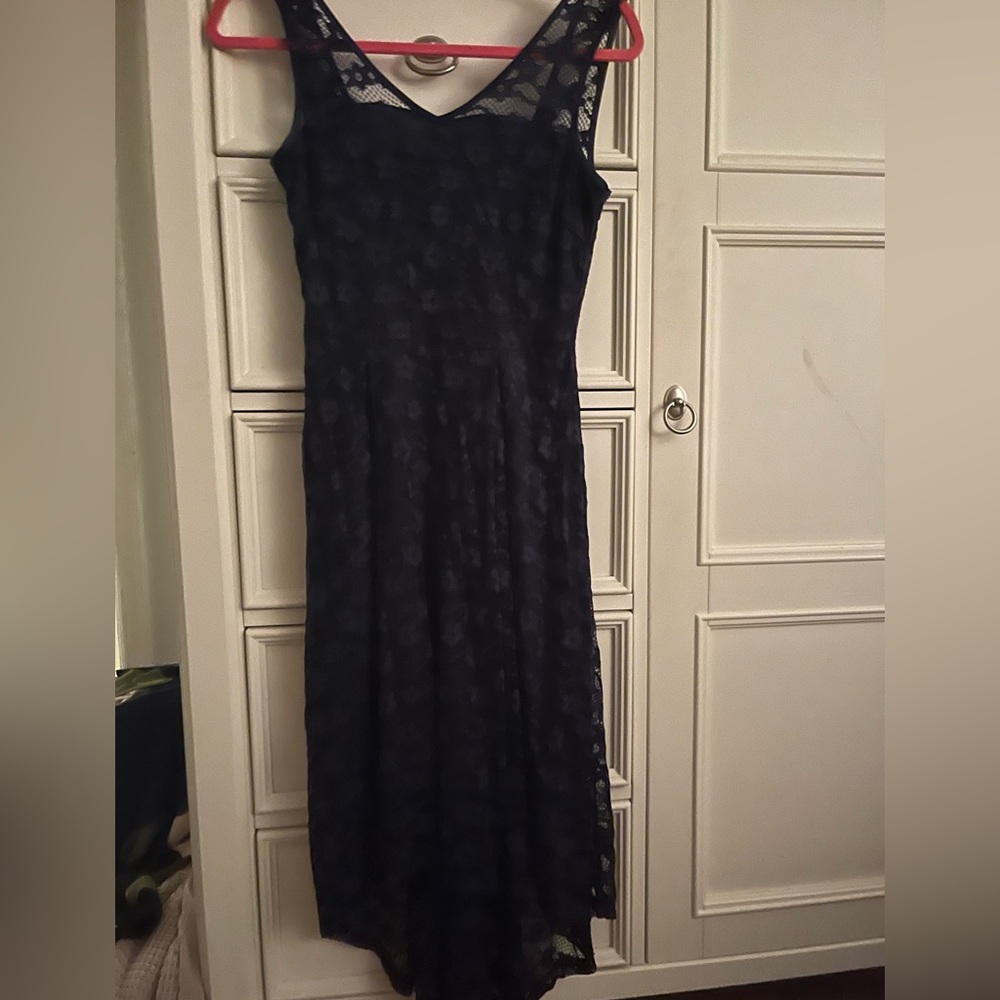 Navy Blue lace dress